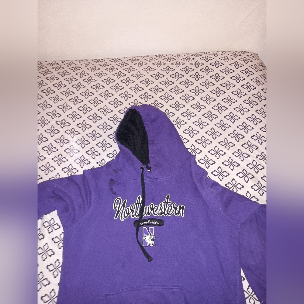 Northwestern wildcat college hoodie
